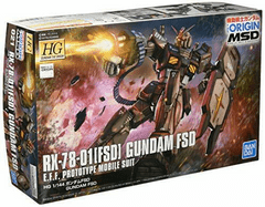 Gundam HG The Origin - #021 RX-78-01(FSD) Gundam FSD (1/144)